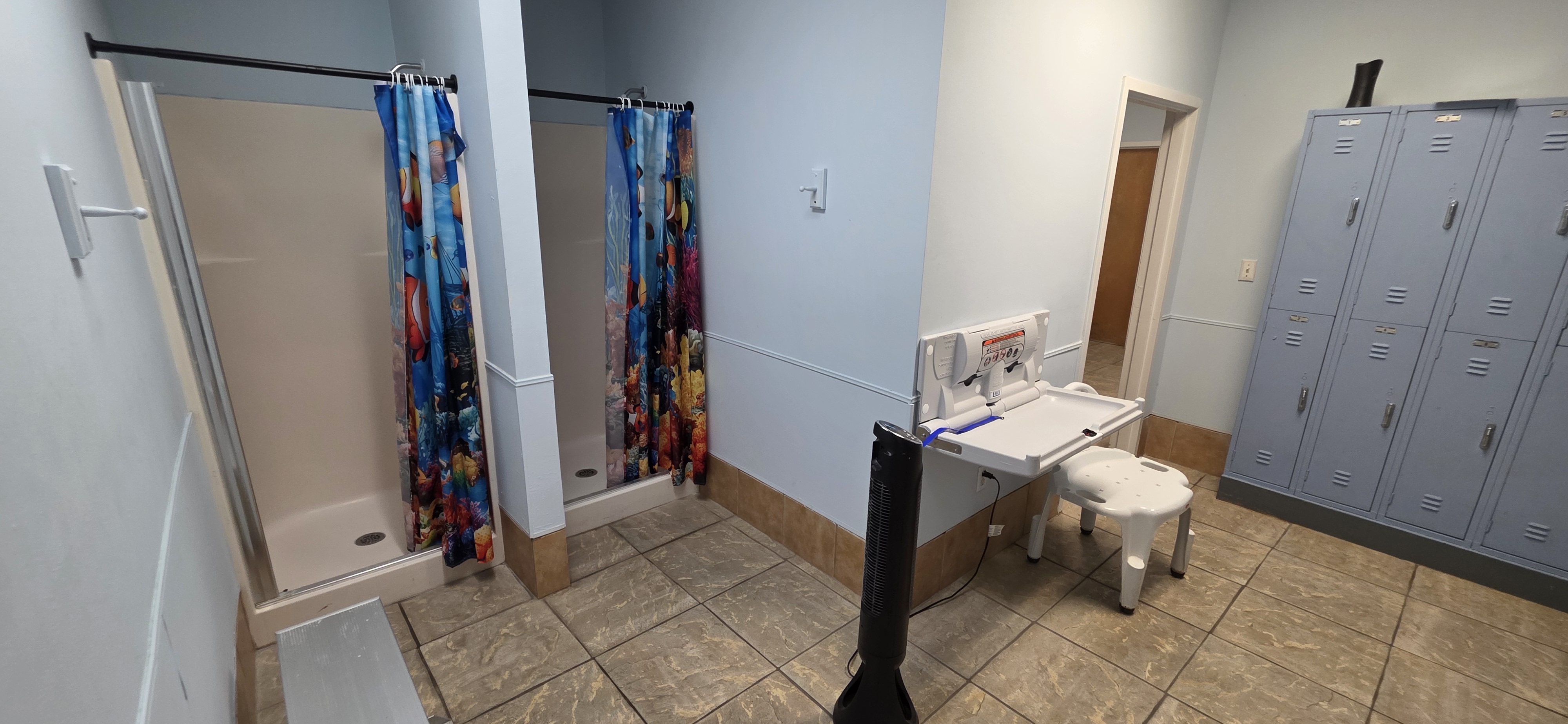 Aquatic therapy area.