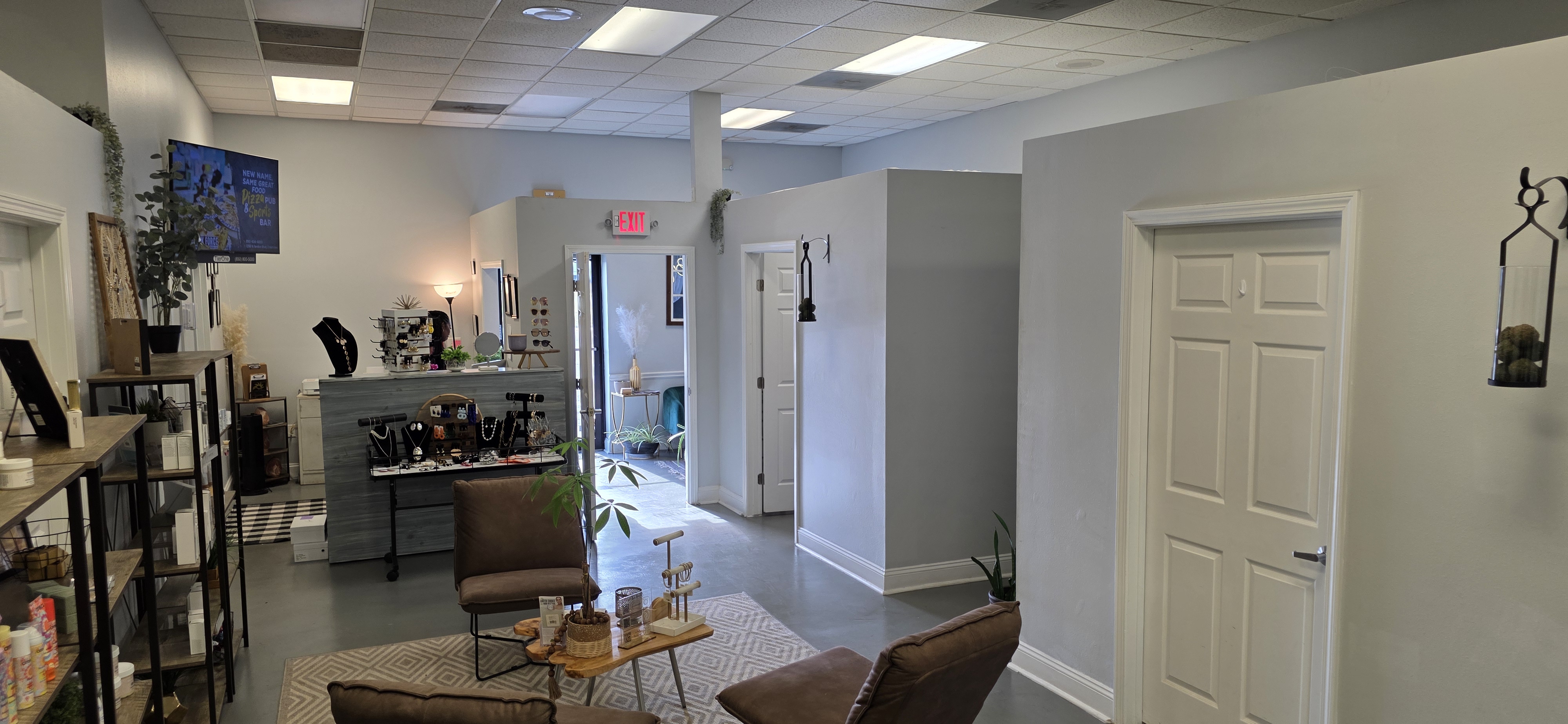 Specialty unit interior.