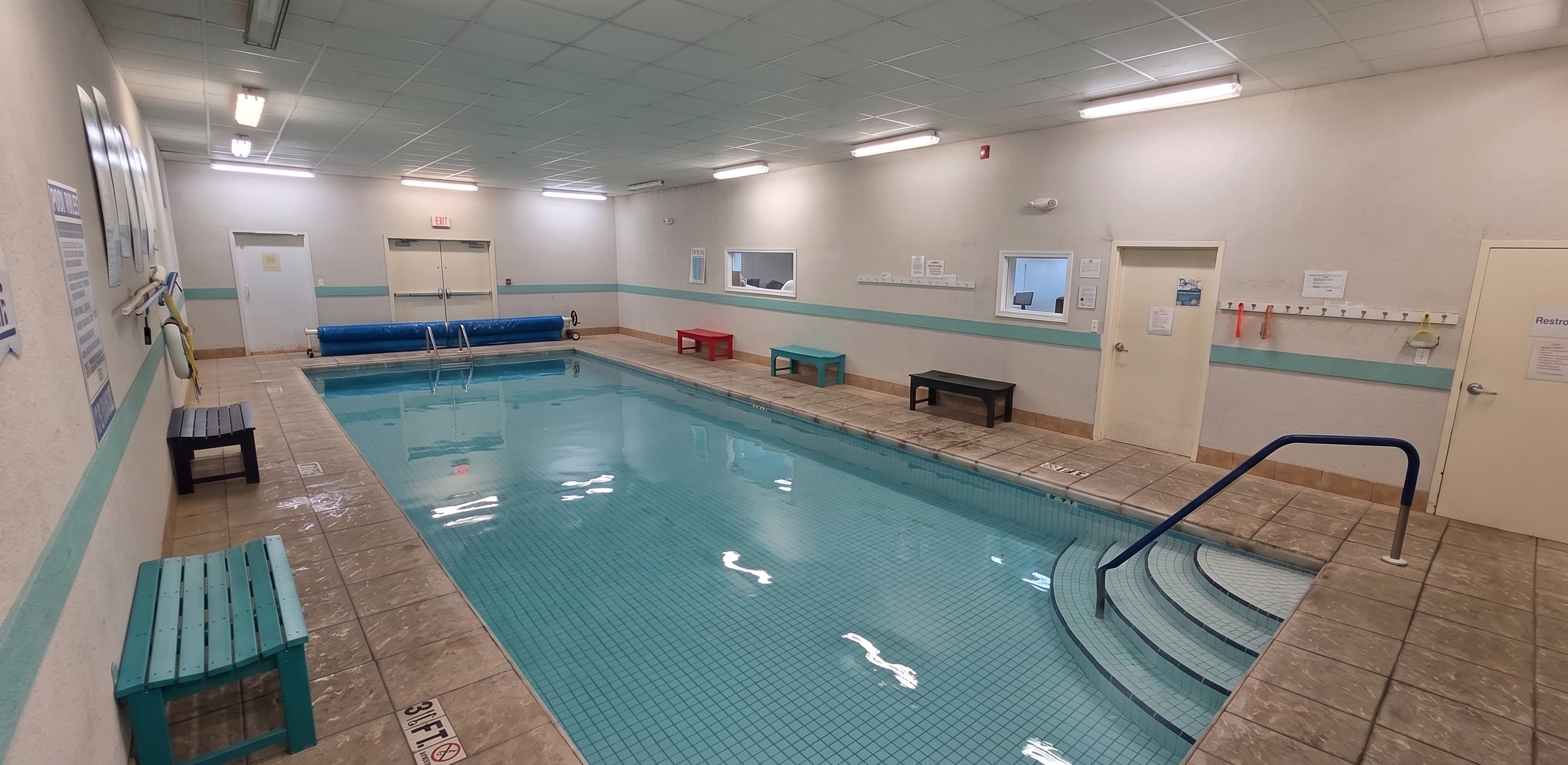Aquatic therapy pool.